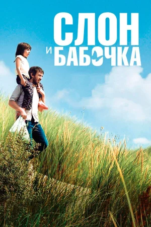 Слон и бабочка в hd качестве